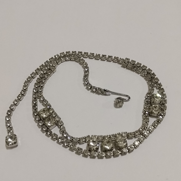 🇨🇦 Vintage 50s Art Deco necklace by Kramer of NY - Picture 11 of 13